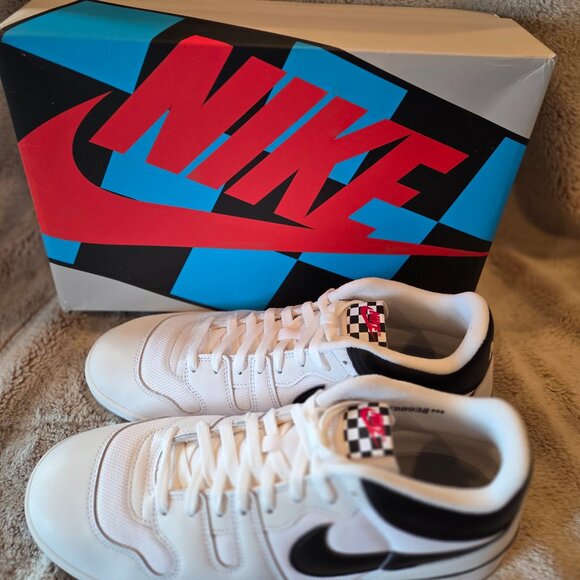 Men's Size 14 - Nike Mac Attack SQ SP White Black (FB8938-101) - Picture 9 of 10